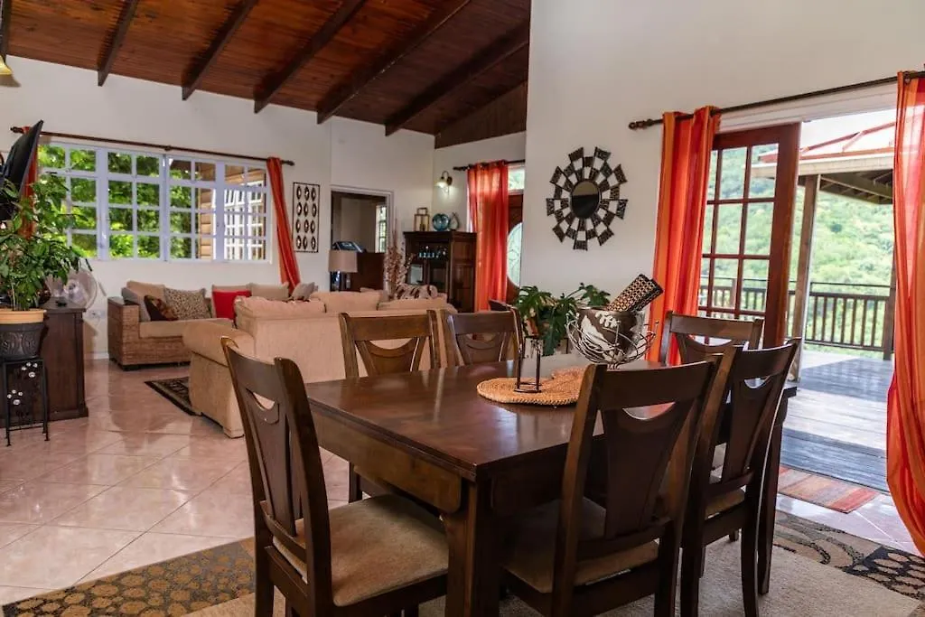 Lush Green Villa With Mountain And Garden View Castries 0*,  Sainte-Lucie