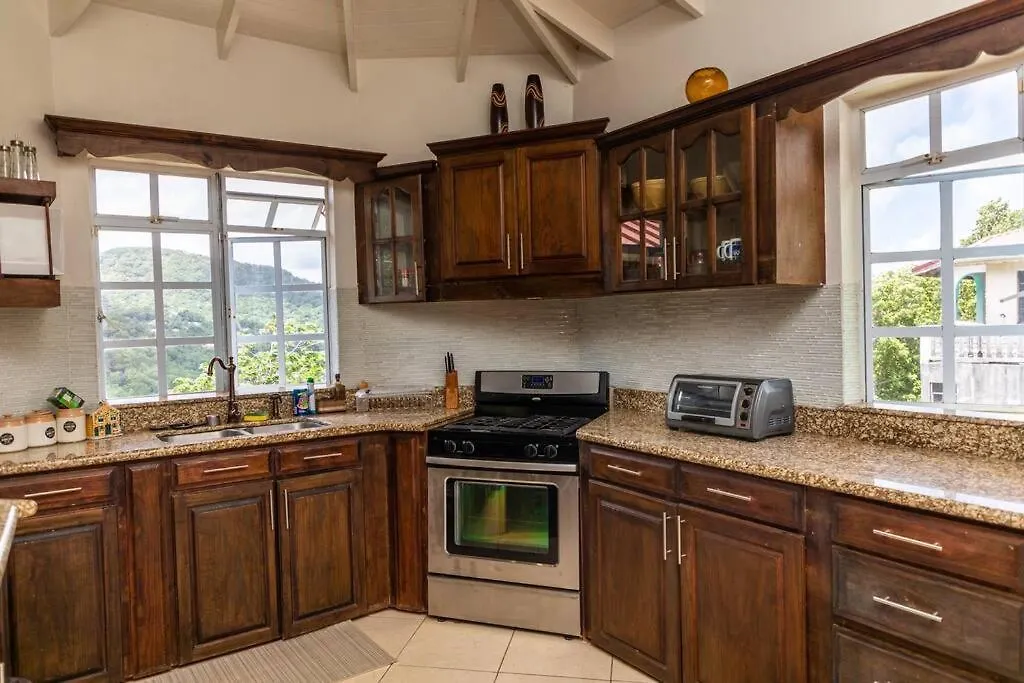 Appartement Lush Green Villa With Mountain And Garden View Castries Sainte-Lucie